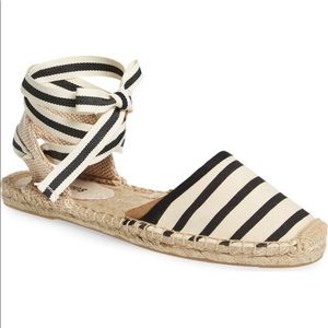 Lace-Up Espadrille Sandals